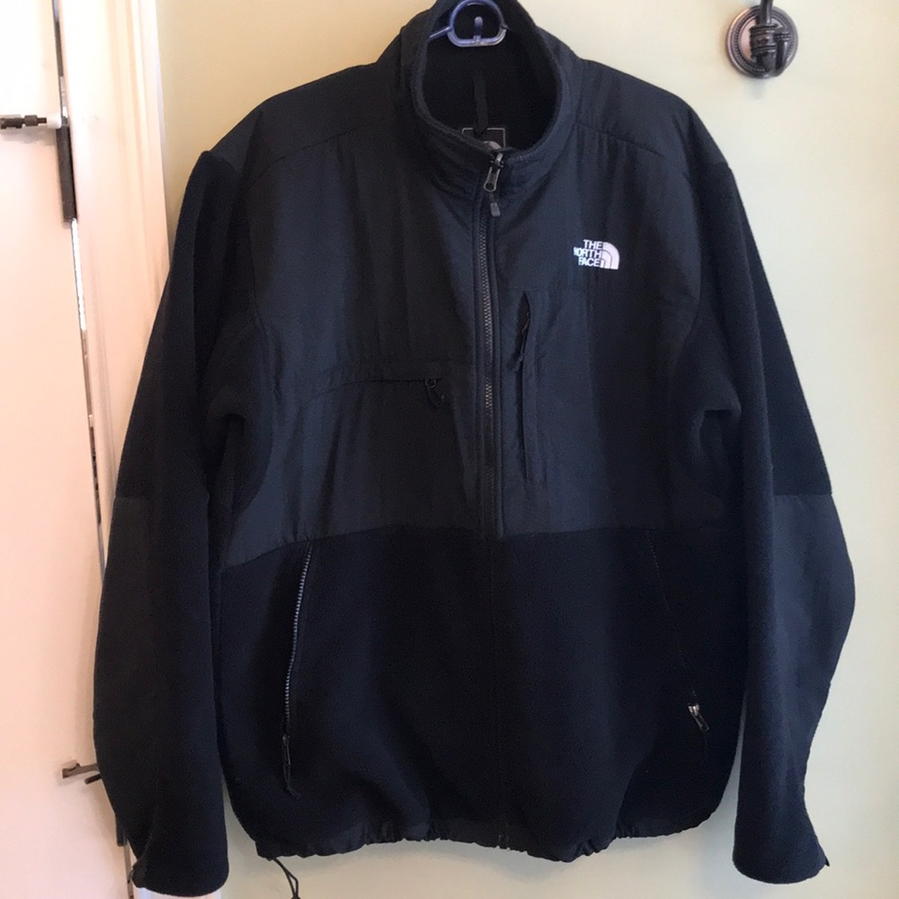 Black North Face coat